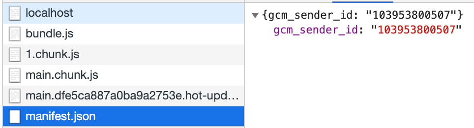 Manifest.json has now errors on loading