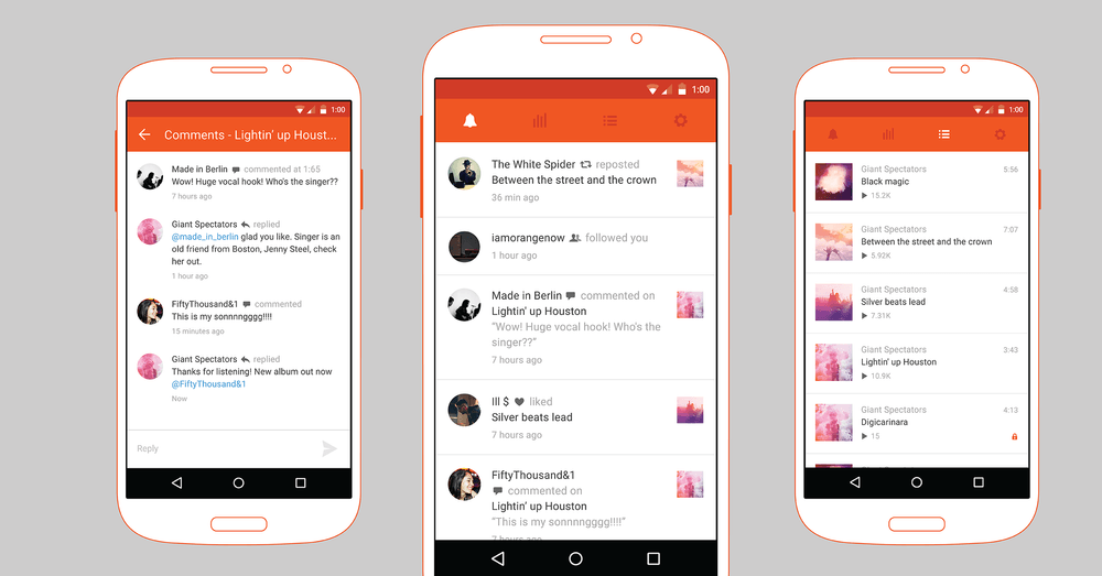 SoundCloud Pulse React Native app